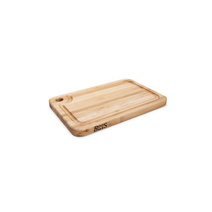 John Boos Prestige Series Maple Cutting Board with Juice Groove